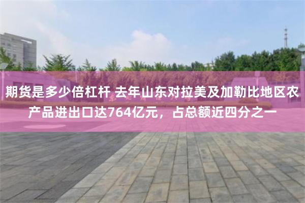 期货是多少倍杠杆 去年山东对拉美及加勒比地区农产品进出口达764亿元，占总额近四分之一