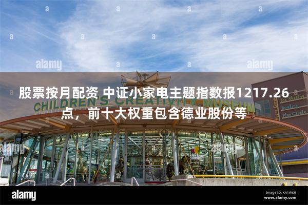 股票按月配资 中证小家电主题指数报1217.26点，前十大权重包含德业股份等
