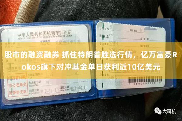 股市的融资融券 抓住特朗普胜选行情，亿万富豪Rokos旗下对冲基金单日获利近10亿美元