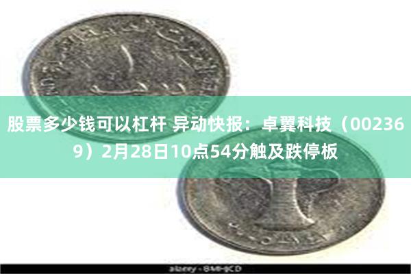 股票多少钱可以杠杆 异动快报：卓翼科技（002369）2月28日10点54分触及跌停板