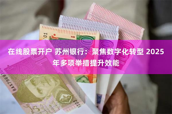 在线股票开户 苏州银行：聚焦数字化转型 2025年多项举措提升效能