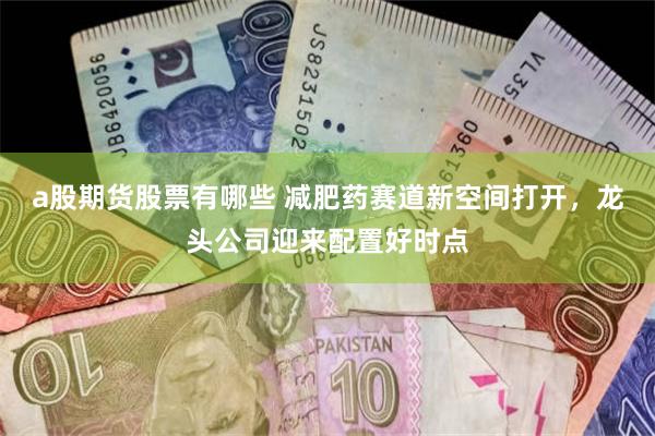 a股期货股票有哪些 减肥药赛道新空间打开，龙头公司迎来配置好时点